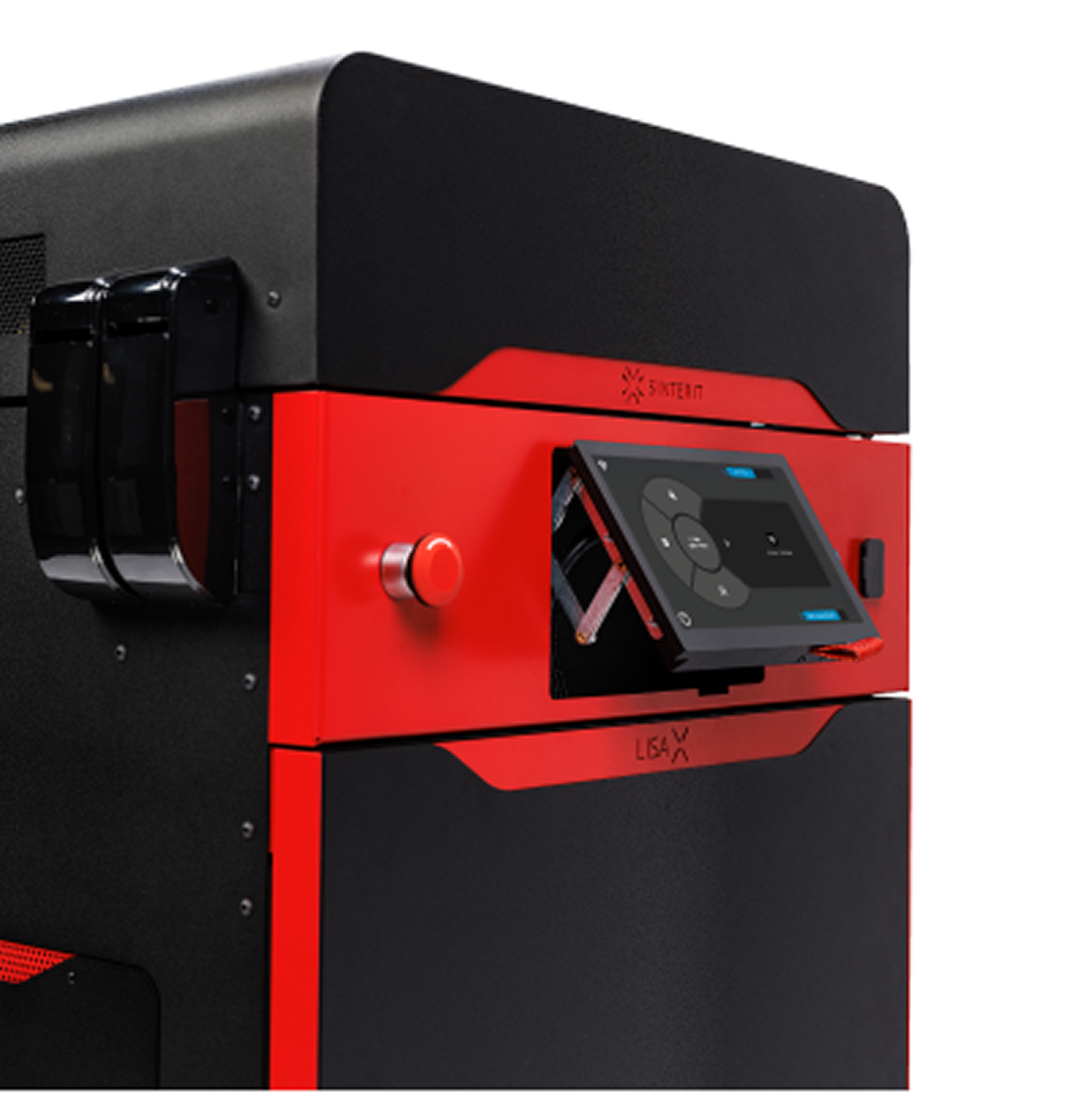 LISA X SLS 3D Printer monitor