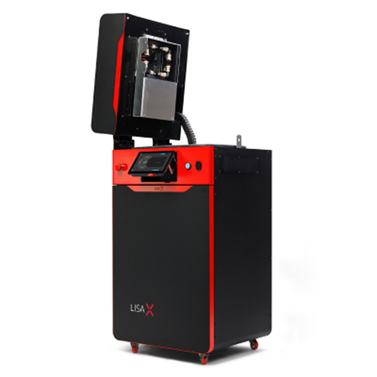 LISA X SLS 3D Printer open flap